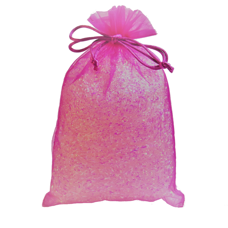 Hot Pink Organza Party Bag