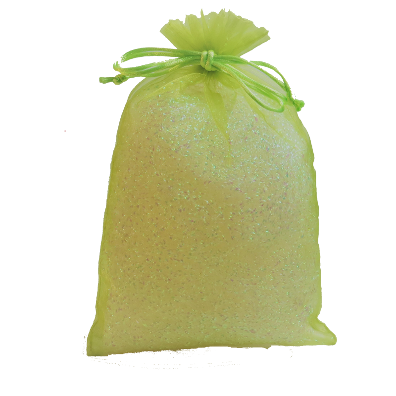 Lime Green Fabric Party Bag