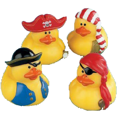 Non Stop Pirate Rubber Duck