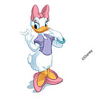 Daisy Duck DisneyTemporary Tattoo