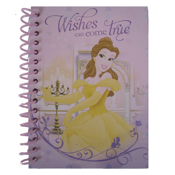 Disney Beauty & the Beast Spiral Bound Notebook