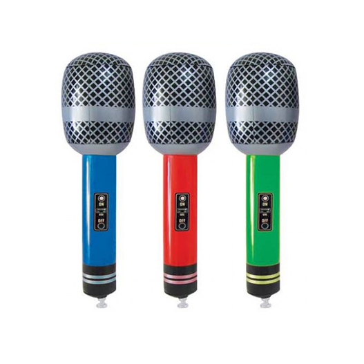 Inflatable Pop Star Microphone