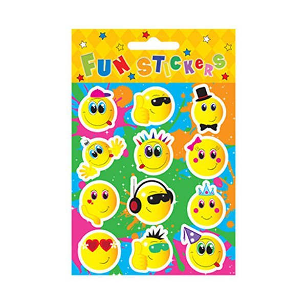 Smiley Face Sticker Sheet