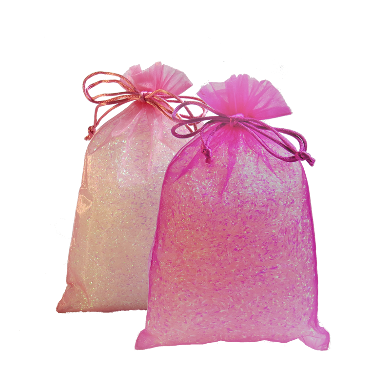 Pink Organza Party Bags
