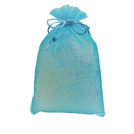 Turquoise Fabric Party Bag