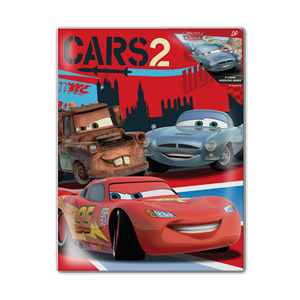 Disney Cars Lightning McQueen Notebook