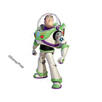 Buzz Lightyear Childrens Temporary Tattoo