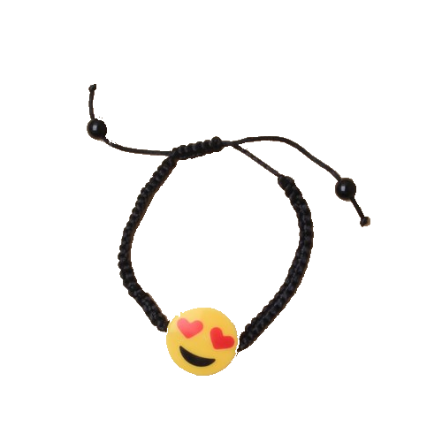 Emoji Heart Bracelet