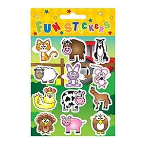 Farm animals Sticker Sheet