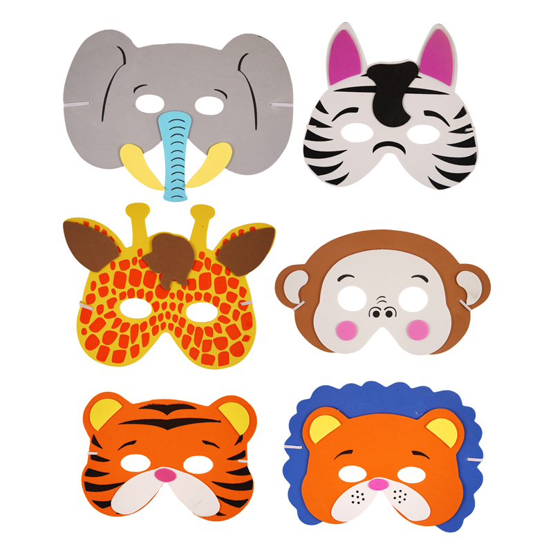 Circus Animal Face Masks