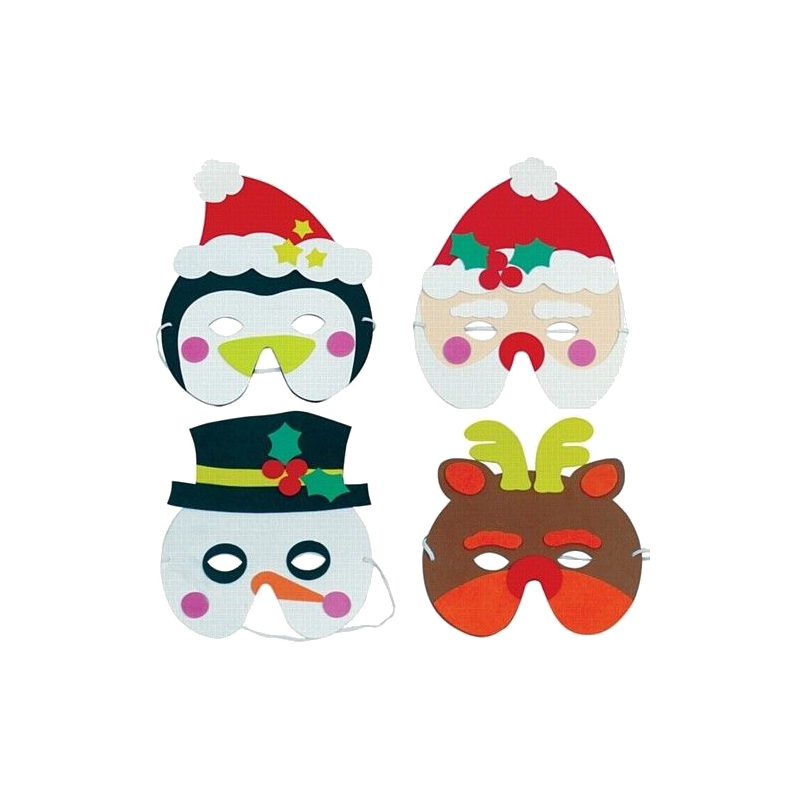 Christmas Character Face Masks