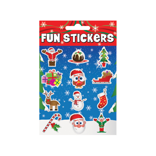 Christmas Character Sticker Sheet