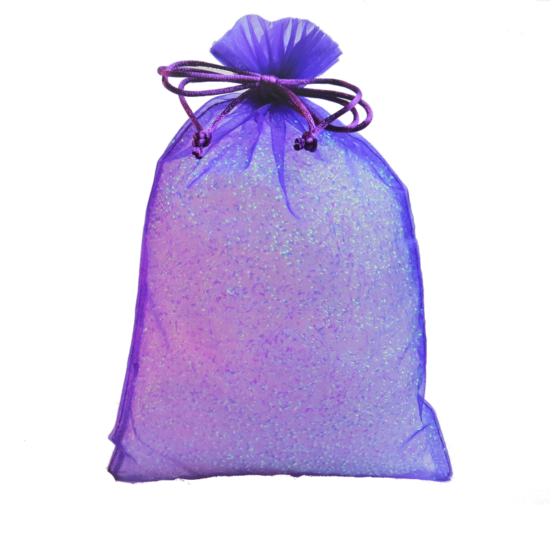 Purple Organza Party Bag