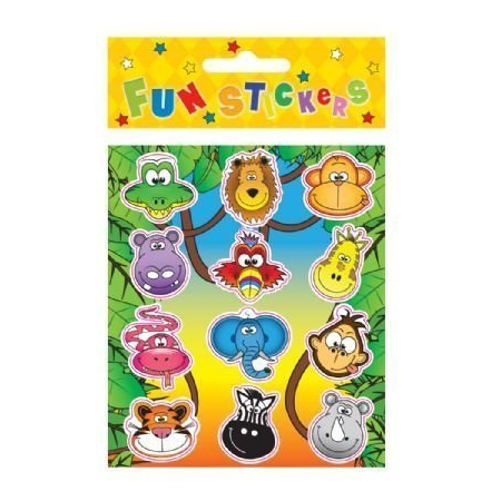 Jungle Animal Sticker Sheet