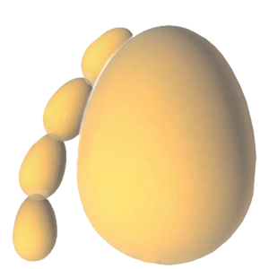 Bouncing Joke Egg