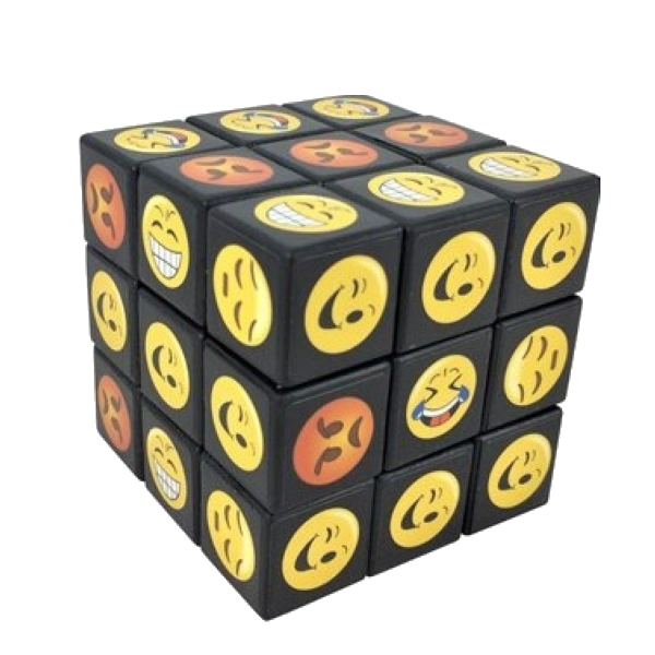 Smiley Face Puzzle Rubics Cube