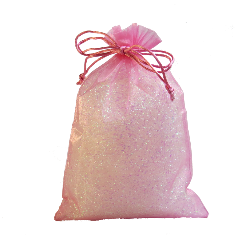 Baby Pink Organza Party Bag