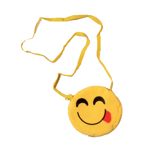 Emoji Plush Childrens Party Bag