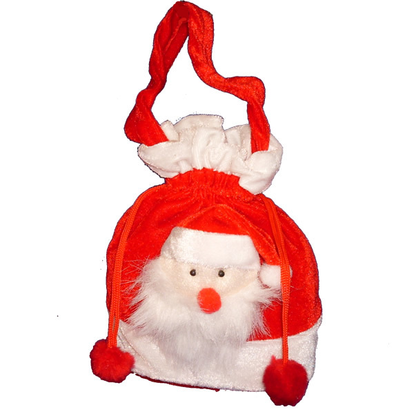 Santa Claus Plush Party bag